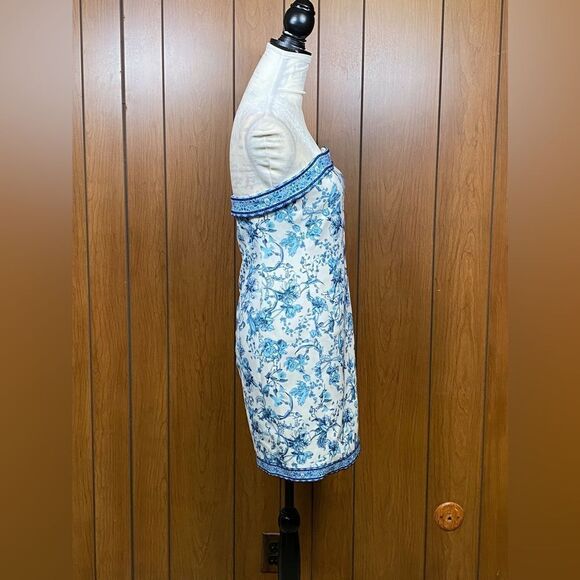 Alice and Olivia Strapless Mini Floral Dress size 10 - Picture 11 of 14